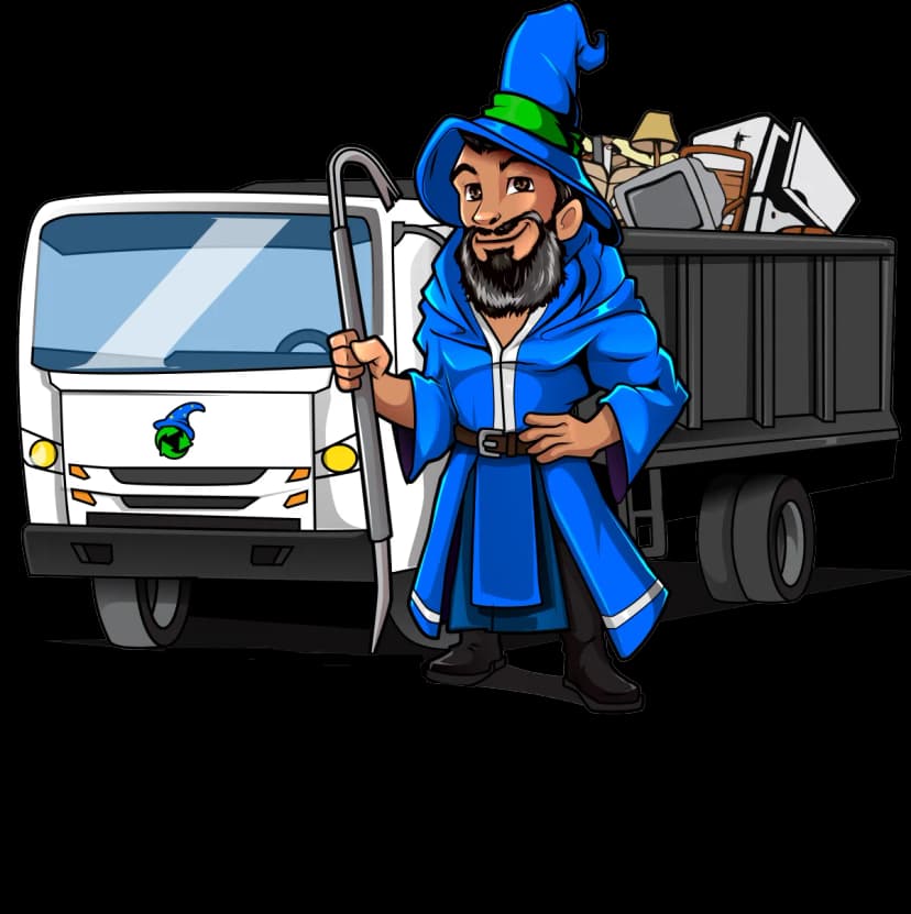 The Junk Wizards Mascot